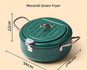 Stainless Steel Induction Frying Pot