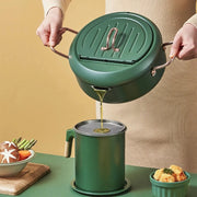 Stainless Steel Induction Frying Pot