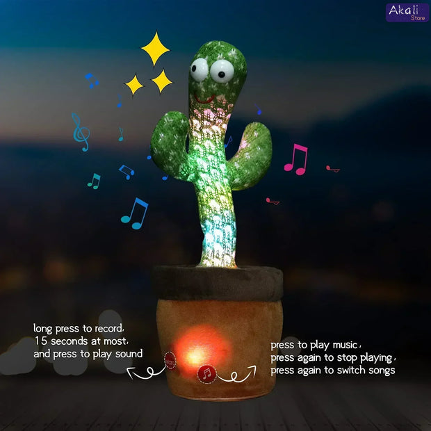 Talking Cactus Toy Musical Toys