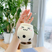 키링 Kawaii Keychain Plush Keychains Toy Bubble Tea Stuffed Animals Cute Food Milk Tea Soft Toys Room Decor Pillow Gifts Peluche