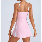 Pad Women Sports Dress for Tennis With Shorts Golf Clothing Yoga Set Workout Skirts Pickleball Badminton Skorts Activewear