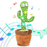 Dancing and Talking Cactus Toy Sunshine Cactus Children's Electronic Plush Toy with 120 Songs Children's Birthday Gifts