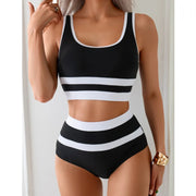 Sexy Bikinis 2025 Swimsuits Women Swimwear Push Up Female Beach Swimming Wear Bathing Suits High Waist Bikini Set Pool Bather