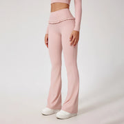 Women Shirts Long Sleeve for Yoga Crop Top Square Neck Workout Clothing with Chest Pads Fitness T Shirts Sportswear