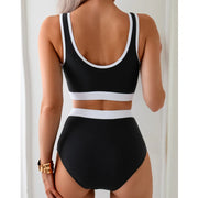 Sexy Bikinis 2025 Swimsuits Women Swimwear Push Up Female Beach Swimming Wear Bathing Suits High Waist Bikini Set Pool Bather