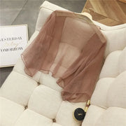 Summer Matching Cardigan Small Jacket Women Chiffon Shawl Short Section Small Shawl Sunscreen Clothing Female Thin Section Top