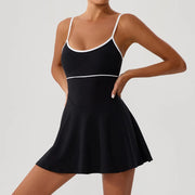 Tennis Dress For Women with Pockets Golf Skirts Anti Shorts Yoga Suit Badminton Clothing Activewear