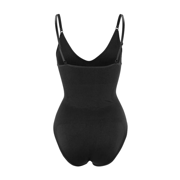 Seamless Shapewear Bodysuit For Women Tummy Control Butt Lifter Body Shaper Invisible Under Dress Slimming Strap Thong Underwear
