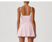 Tennis Dress For Women with Pockets Golf Skirts Anti Shorts Yoga Suit Badminton Clothing Activewear