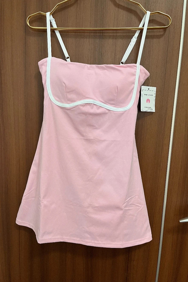 Pad Women Sports Dress for Tennis With Shorts Golf Clothing Yoga Set Workout Skirts Pickleball Badminton Skorts Activewear